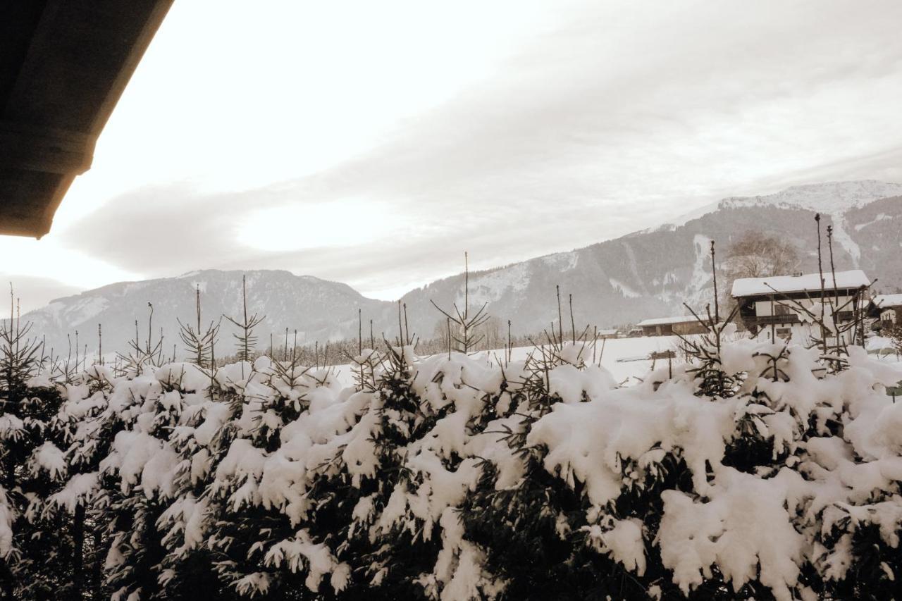 Bergblick Appartement Saalfelden Buitenkant foto