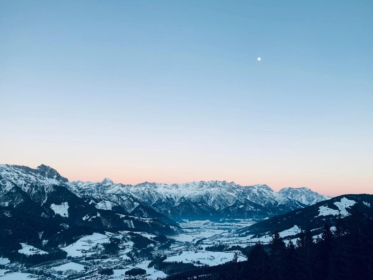 Bergblick Appartement Saalfelden Buitenkant foto