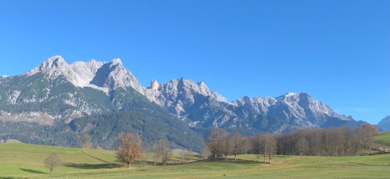 Bergblick Appartement Saalfelden Buitenkant foto