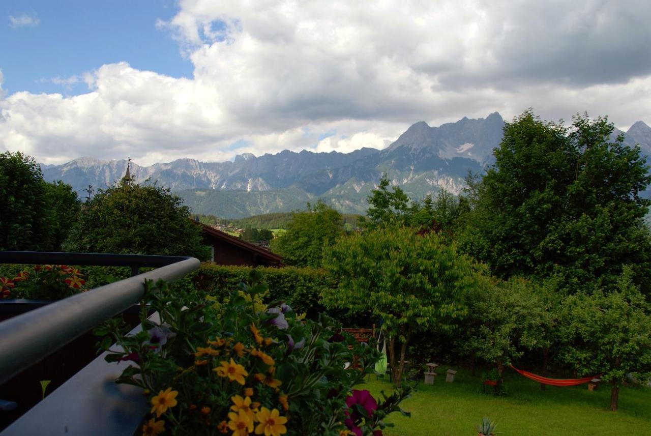 Bergblick Appartement Saalfelden Buitenkant foto