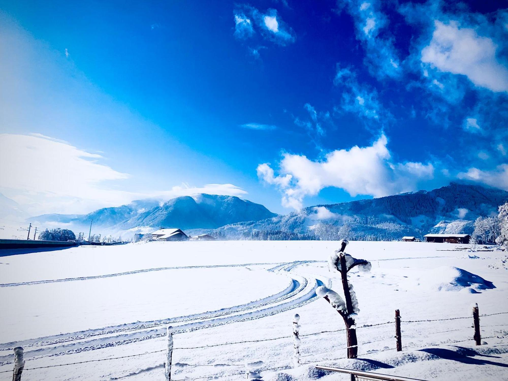 Bergblick Appartement Saalfelden Buitenkant foto