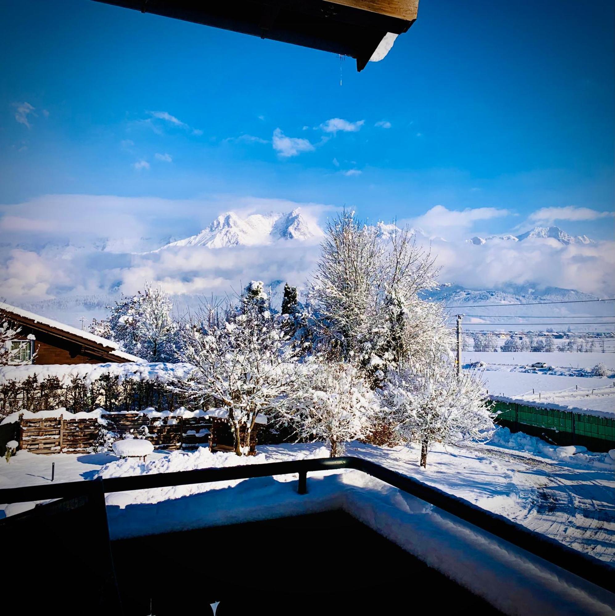 Bergblick Appartement Saalfelden Buitenkant foto